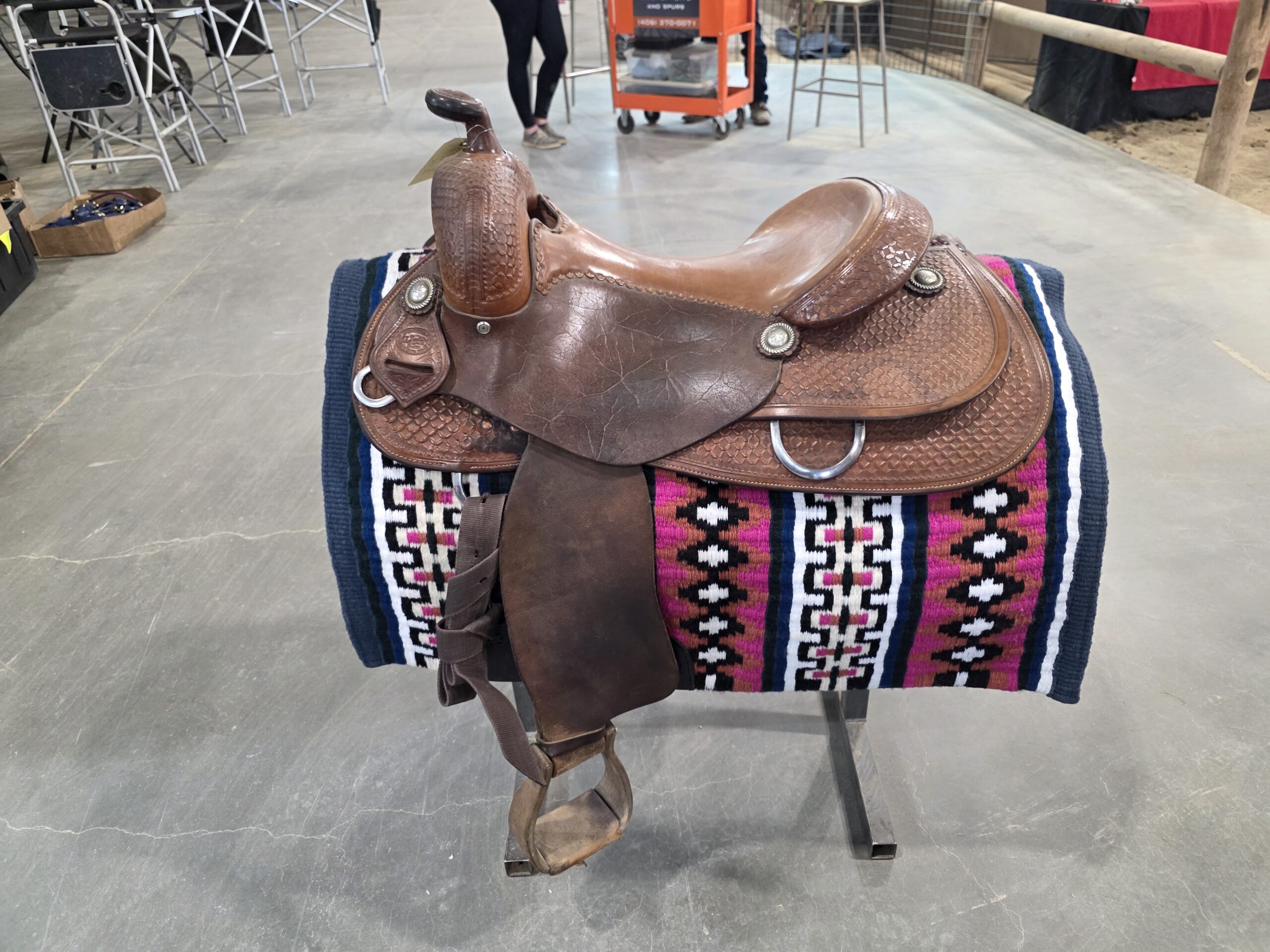 15.5" Bob's Lady Reiner Awards Saddle