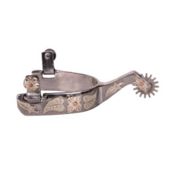 Bob Avila Fancy Floral Double Mounted Spur