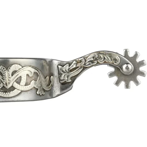 Bob Avila Medium Shank Floral Spur - Image 2