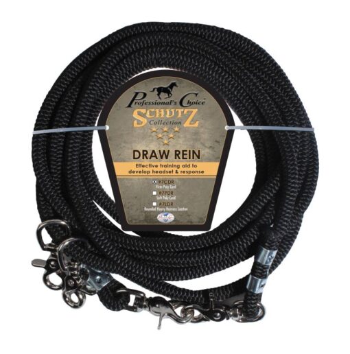 Professional's Choice Schultz Rope Cord Draw Reins