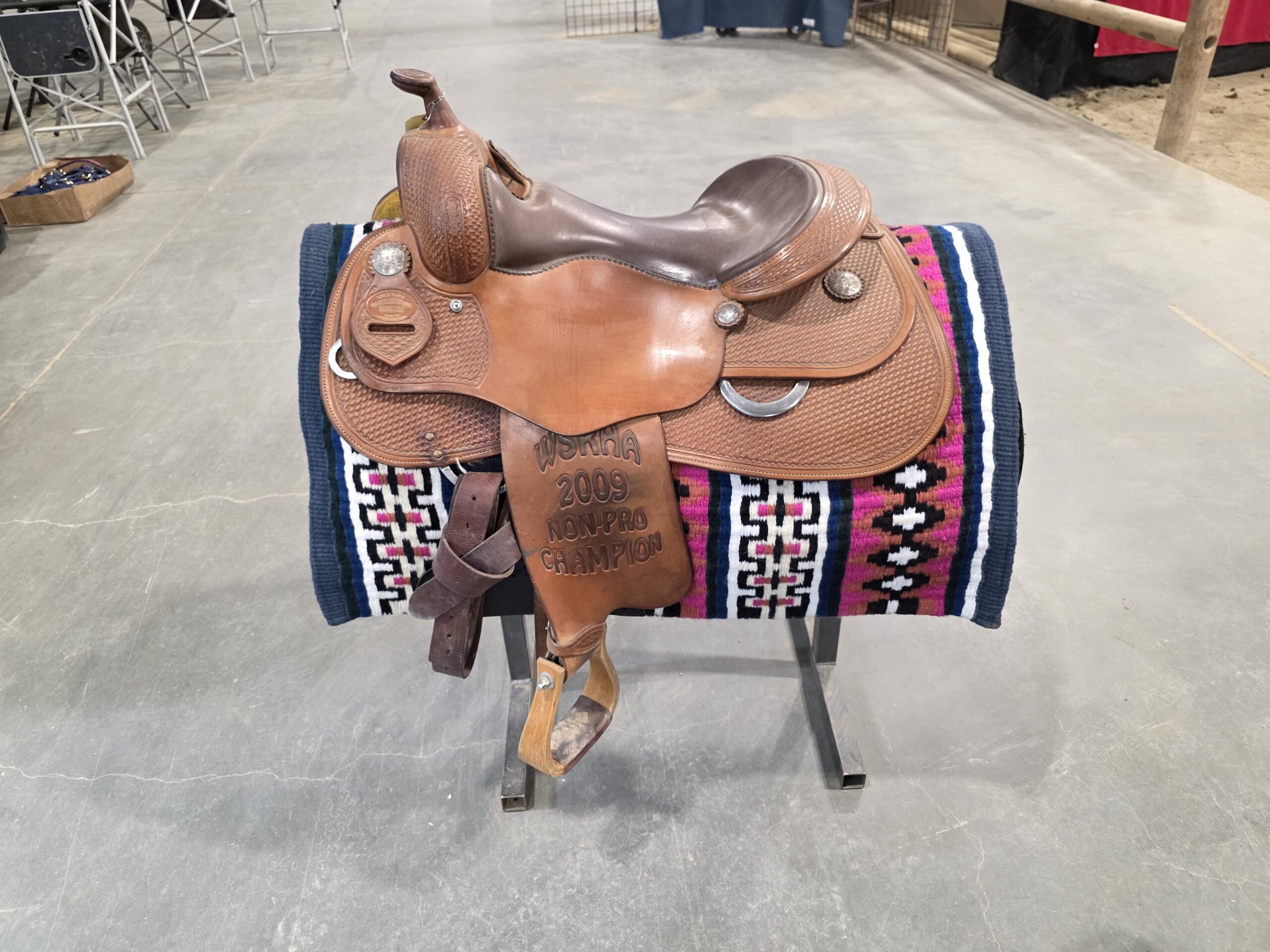 16" Eagle Mountain Saddle by Kyle Tack