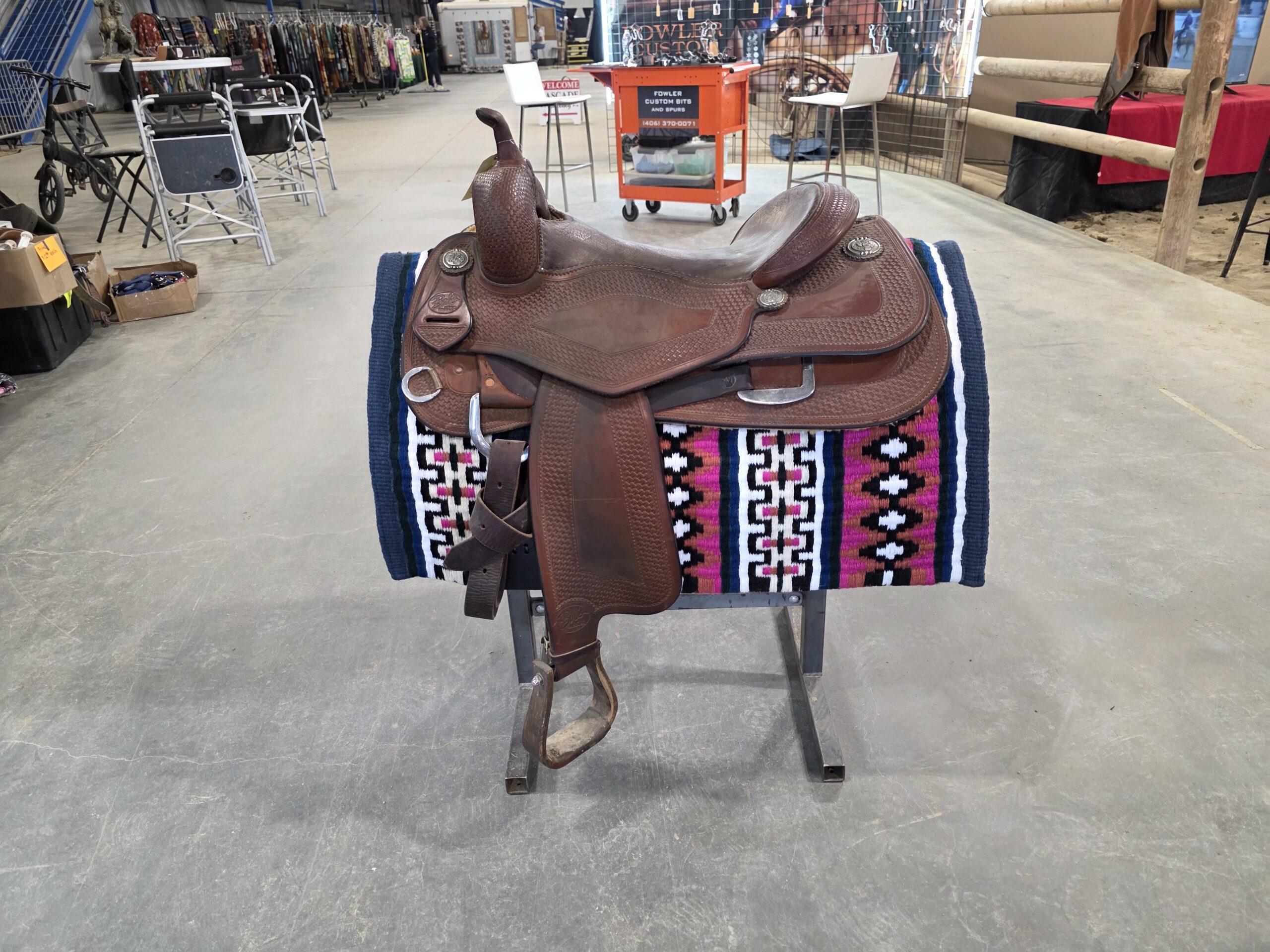 17.5" Bob's Fappani Saddle