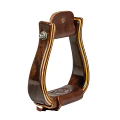 Professional's Choice Dark Wood 2" Stirrup
