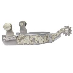 Professional's Choice Floral Shank Spur - 10 Pt Rowel